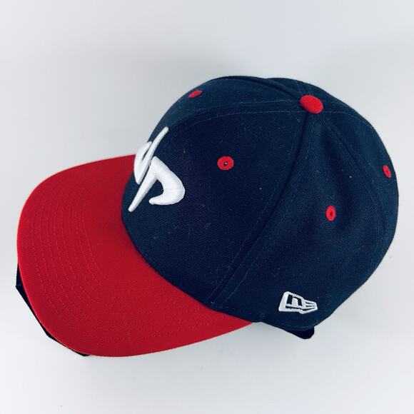 Dude Perfect - New Era - 9FIFTY - Snapback Hat Navy Red Adjustable Cap Official - Picture 4 of 10
